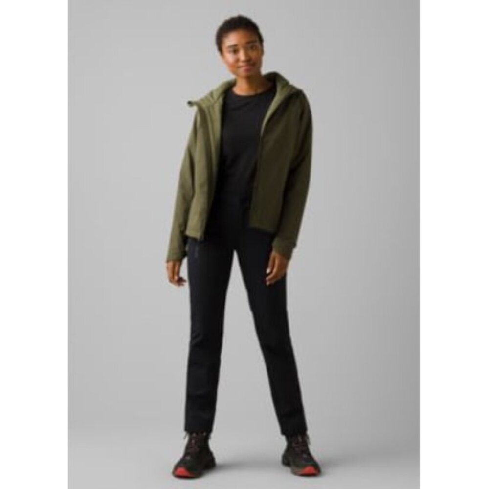 Prana Insulo Stretch Hooded Jacket Cargo Green Size Large Women's  NWOT